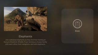 Apple TV on tvOS 18 using AirDrop